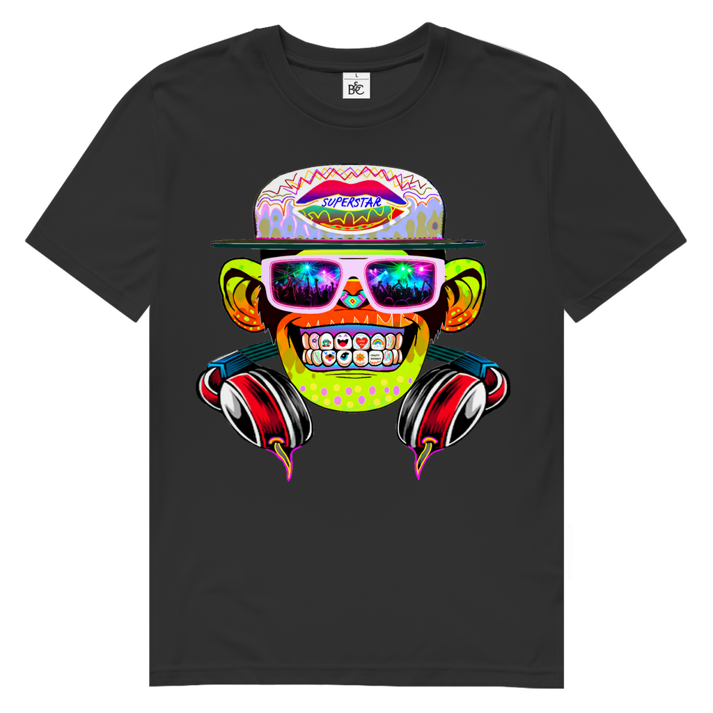 DISKO MODE HERREN PREMIUM BIO TSHIRT