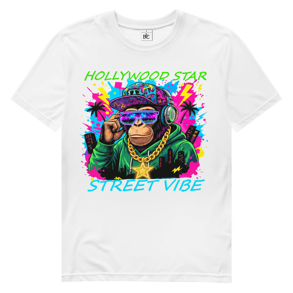 STREET VIBE Herren Premium Bio T-Shirt