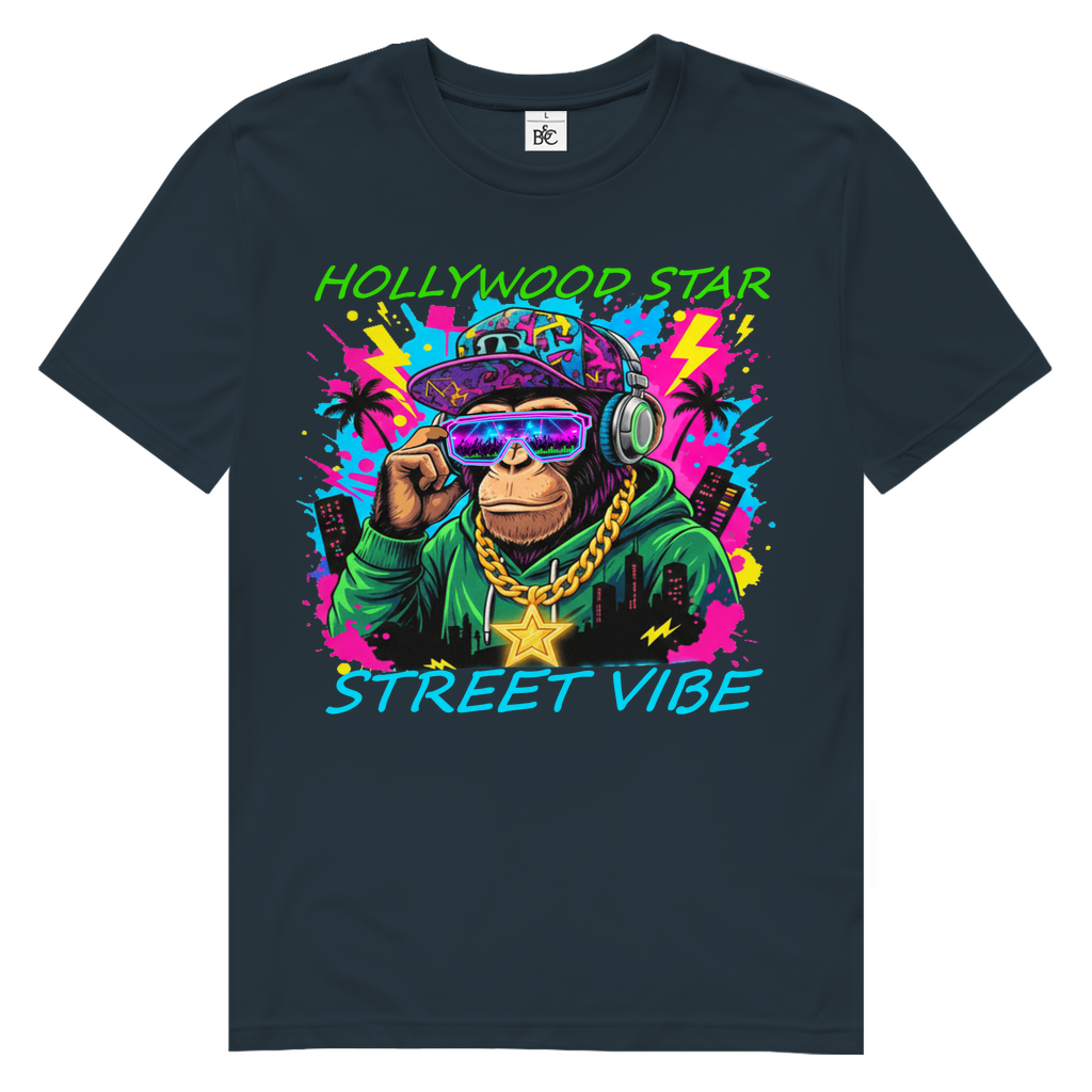 STREET VIBE Herren Premium Bio T-Shirt