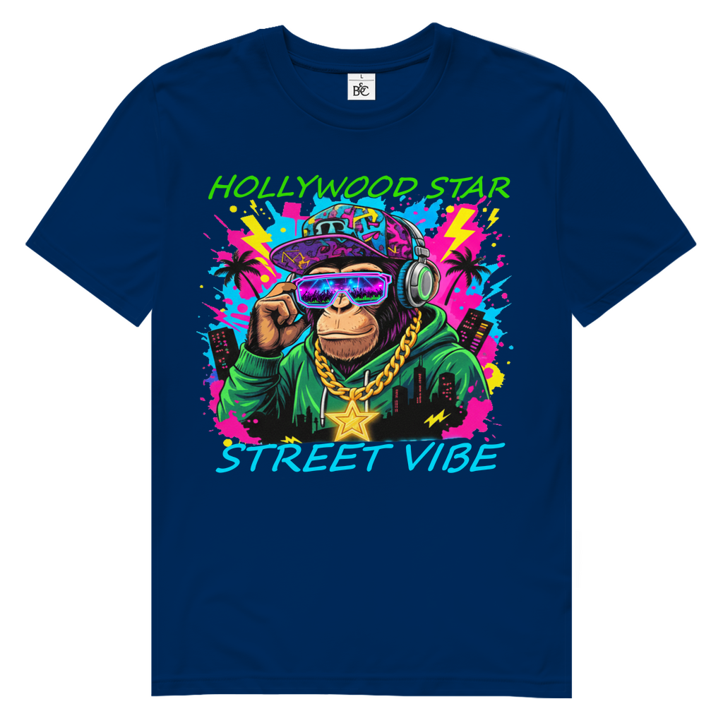 STREET VIBE Herren Premium Bio T-Shirt