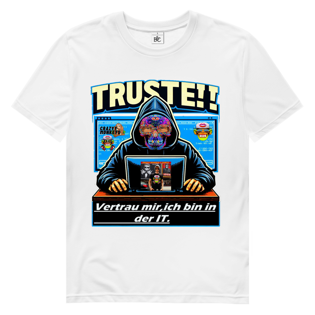 IT-Skull-Hacker T-Shirt Herren Premium Bio T-Shirt