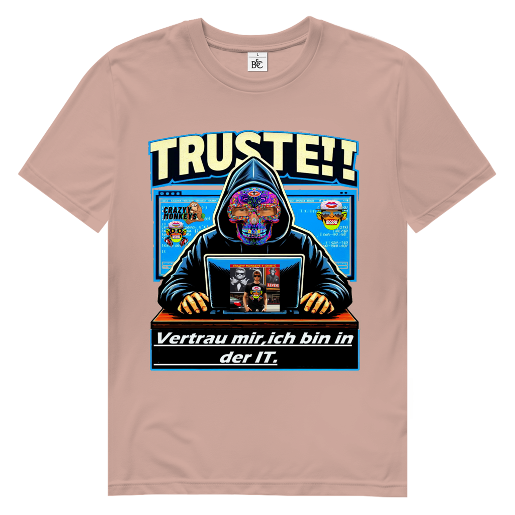 IT-Skull-Hacker T-Shirt Herren Premium Bio T-Shirt