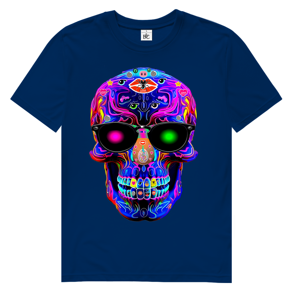 SKULL DESIGN Herren Premium Bio T-Shirt