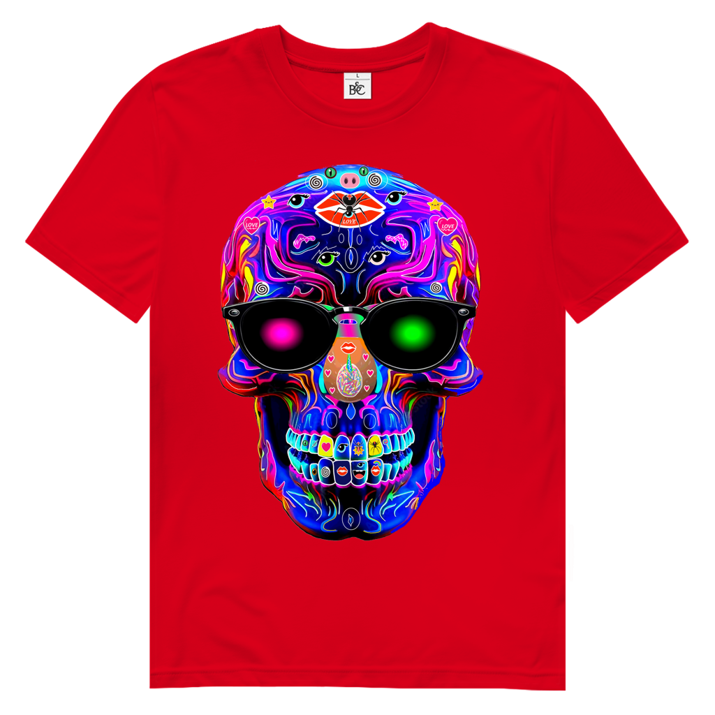 SKULL DESIGN Herren Premium Bio T-Shirt